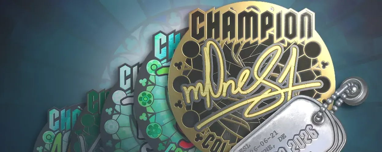 Cologne 2026 Champions Stickers and Souvenir Charms Added to Major Shop