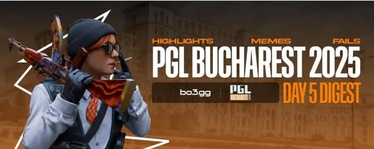 PGL Bucharest 2025 Day 5: Top Matches, Kills, Comments, Memes, Influencer Reactions