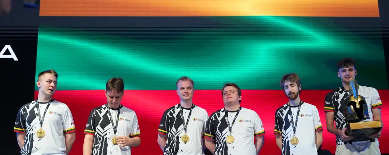 Lithuania  ชนะการแข่งขัน European Esports Championship 2025
