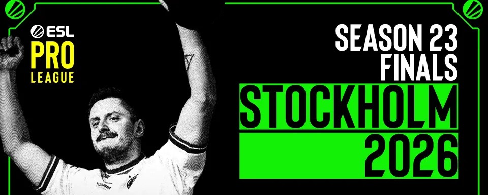 ESL Pro League Season 23 playoffs to be held in an arena for the first time in six years