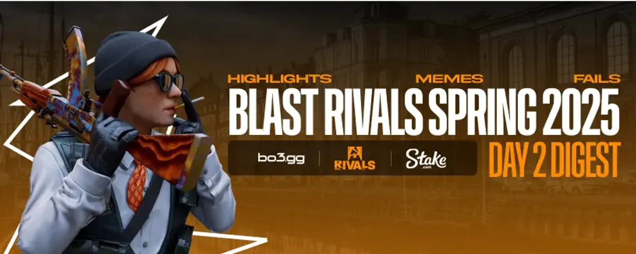 BLAST Rivals Spring 2025 Day 2: best matches, kills, comments, memes, influencers reaction