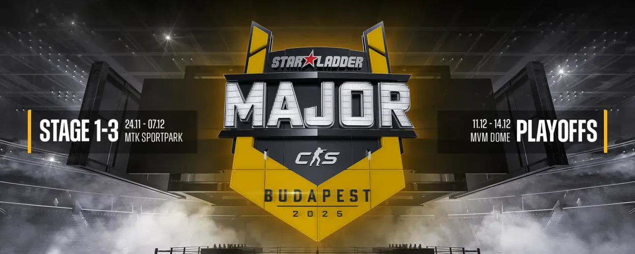 StarLadder宣布2025年布达佩斯Major的MRQ