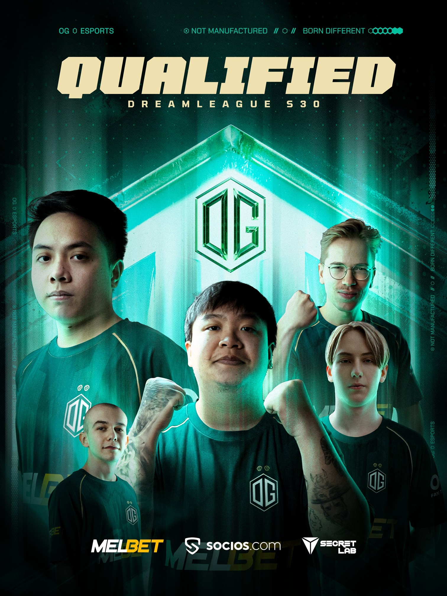  OG  sweep  Legion  to qualify for DreamLeague Season 30