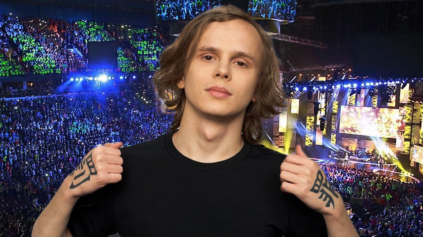 Dyrachyo reached out to fans about his friend right after the match