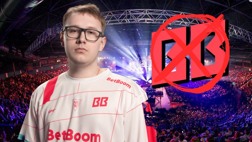  gpk  сообщил, что его исключили из  BetBoom Team 