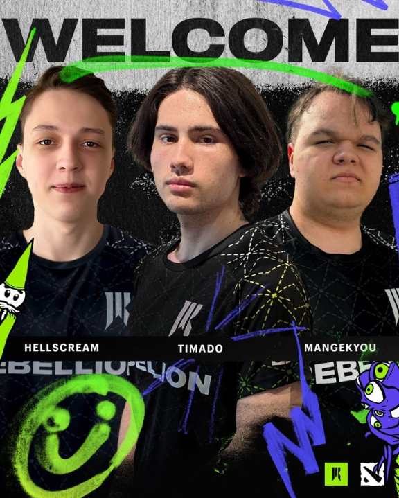  Shopify Rebellion  han desvelado su nuevo roster, que incluye a un jugador de  OG 
