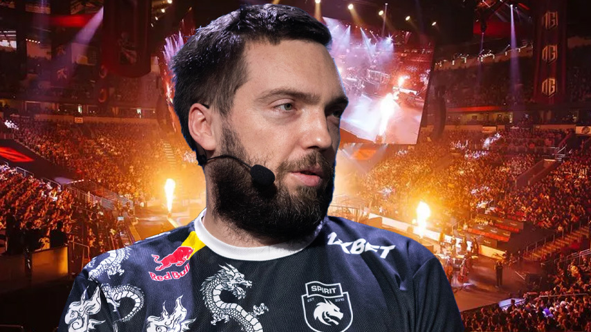 Korb3n lost his temper after a question about new roster changes in  Team Spirit 