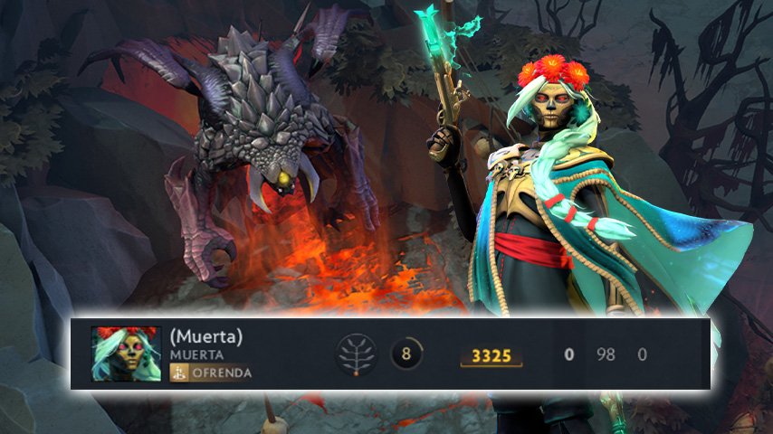 A player managed to die 98 times in a single Dota 2 match.