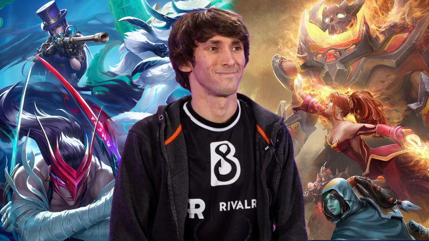 Dendi memainkan 2000 pertandingan di League of Legends dan jujur membandingkannya dengan Dota 2