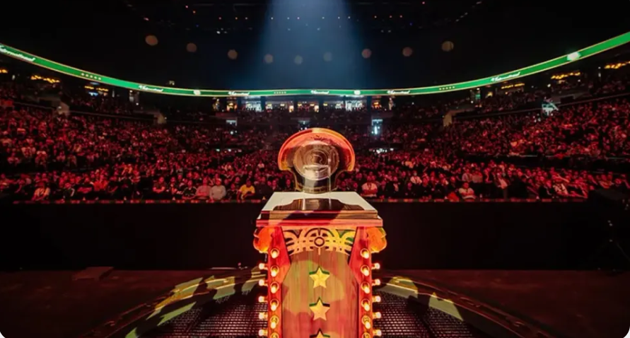TI 2024 infografis; Viewership, prize pool dan games