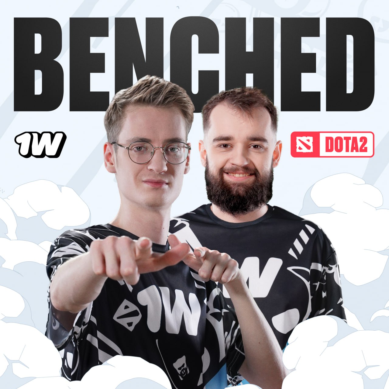 Inanunsyo ng 1win ang pagpapalit ng dalawang manlalaro mula sa Dota 2 roster