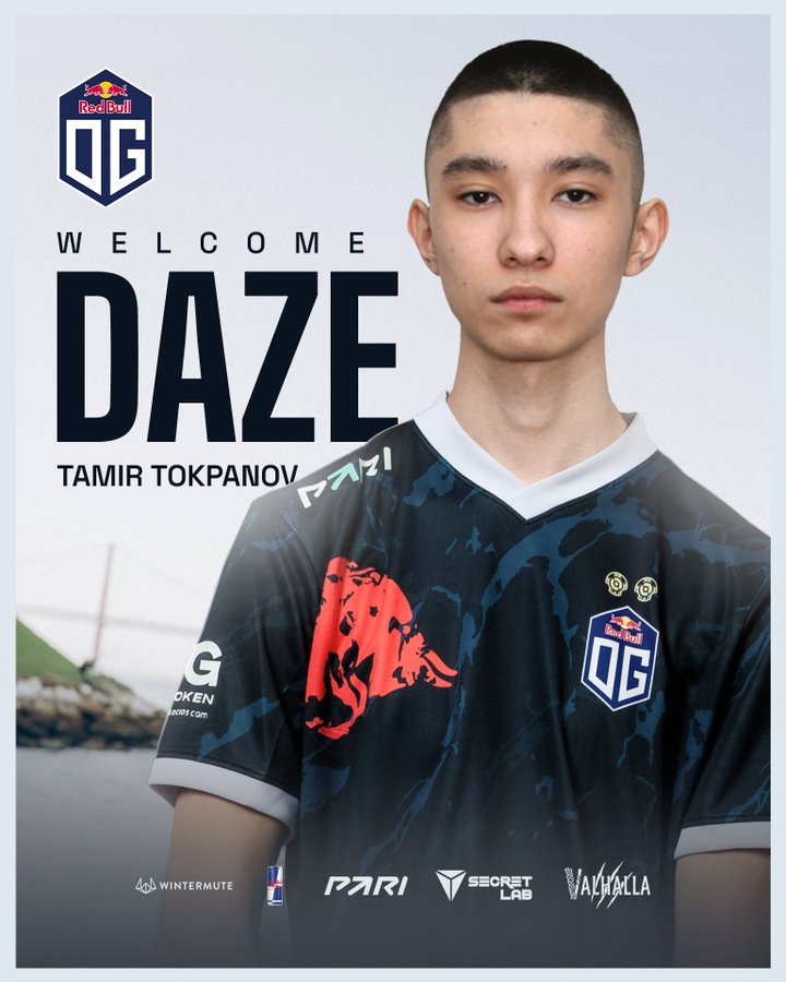  OG  has changed their roster again, signing a player from  Navi  Junior