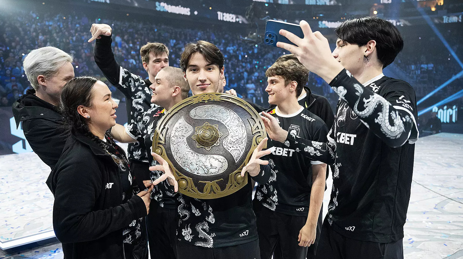 Team Spirit was named the esports team with the highest earnings in 2023