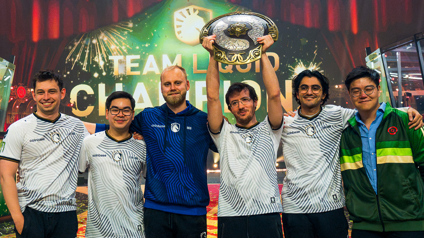 Team Liquid presented the winners of The International 2024 with a unique gift