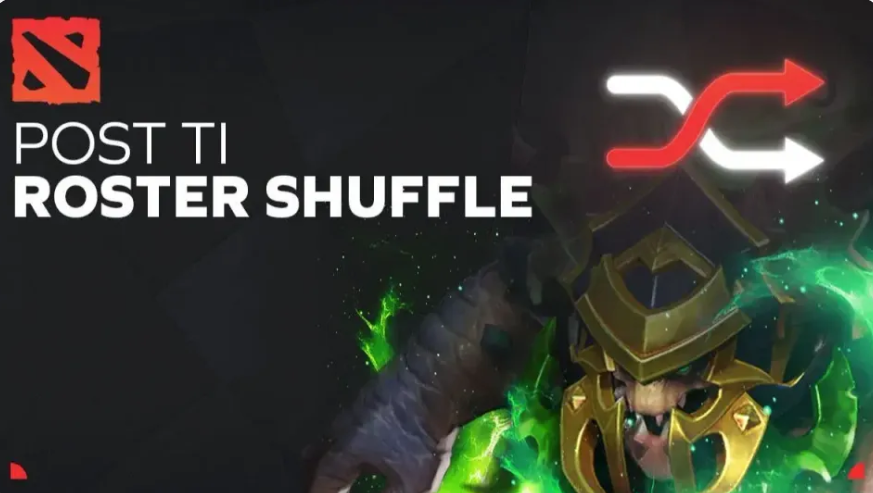 Post TI13 shuffle log; Confirmed roster changes for the upcoming Dota 2 season