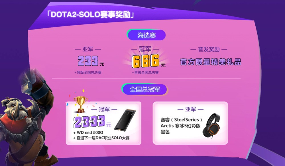 不服就solo 19完美世界solo路人王报名开启 Dota2 Gg电竞王 世界第一环球dota2电竞新闻数据平台