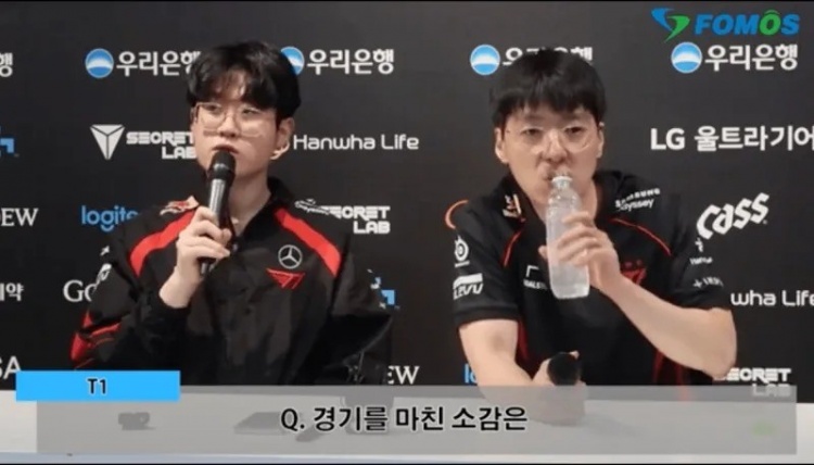 T1 賽後訪問:無論是個人還是團隊的BP數據在上路都不如對手