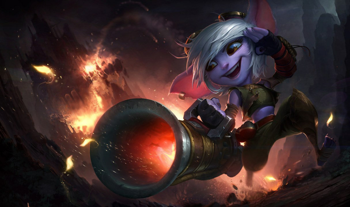 LOL official Twitter pregunta: ¿Quién es el mejor jugador de Tristana en el mundo?