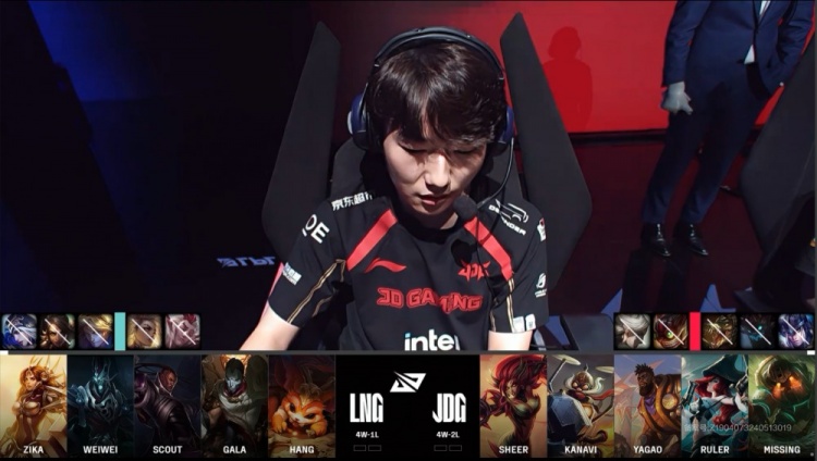 [Post-Match Report] Really Just Sleeping?  JD Gaming  Gagal Melakukan Reverse Sweep, Kalah dari  LNG Esports 