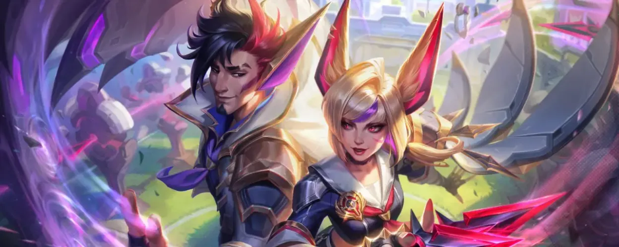 Battle Academia Comeback — Skins for Xayah, Rakan, Qiyana, Kayn