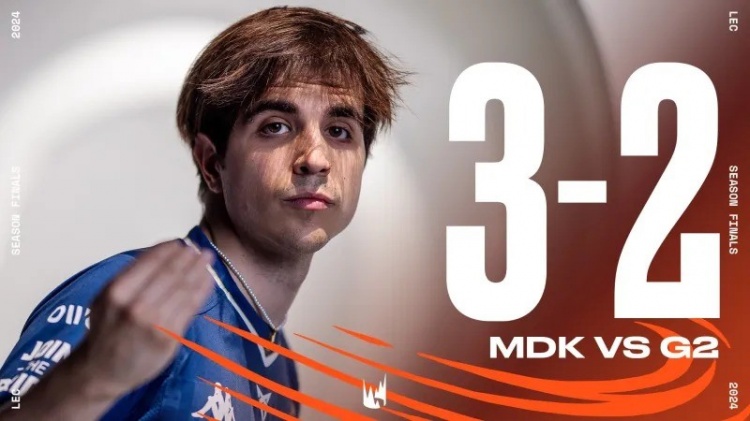 ¡Historia clásica! Finales Anuales de LEC: Una gran sorpresa, MDK derrota a G2 Esports en una batalla de cinco juegos