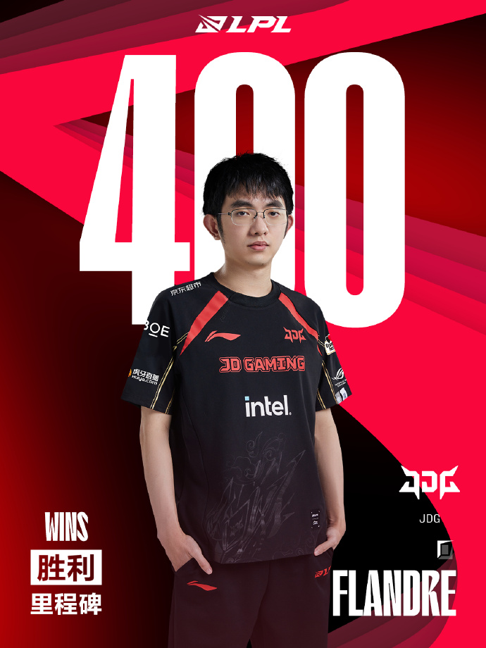 JDG sweeps FPX, Flandre achieves 400 wins, Kanavi achieves 300 wins