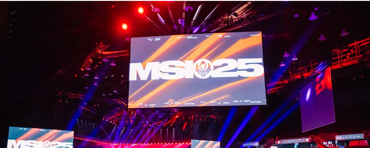  Ruler  before the match against  G2 Esports : "It's been two years since my last MSI, I'm aiming for the trophy again with Gen.G Esports"
