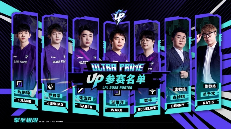  Ultra Prime  宣布了  LPL  第一階段的參賽者名單：糟糕！沒有人對大家熟悉~~