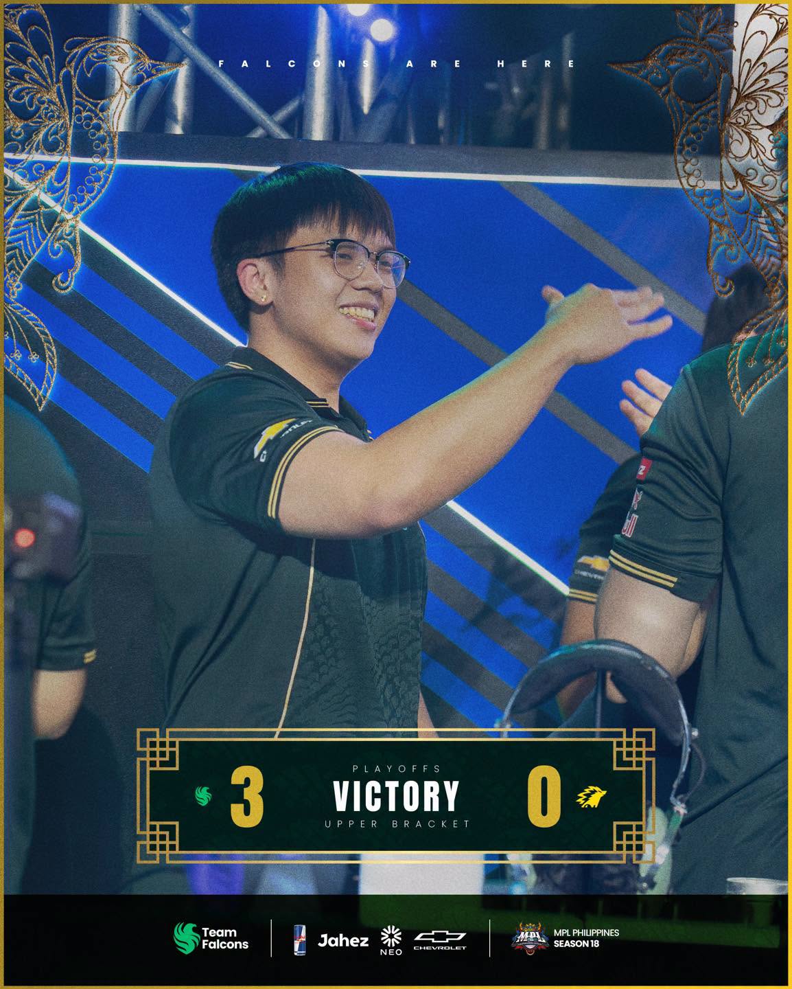  Team Falcons  sweeps ONIC PH to reach MPL Philippines upper-bracket final