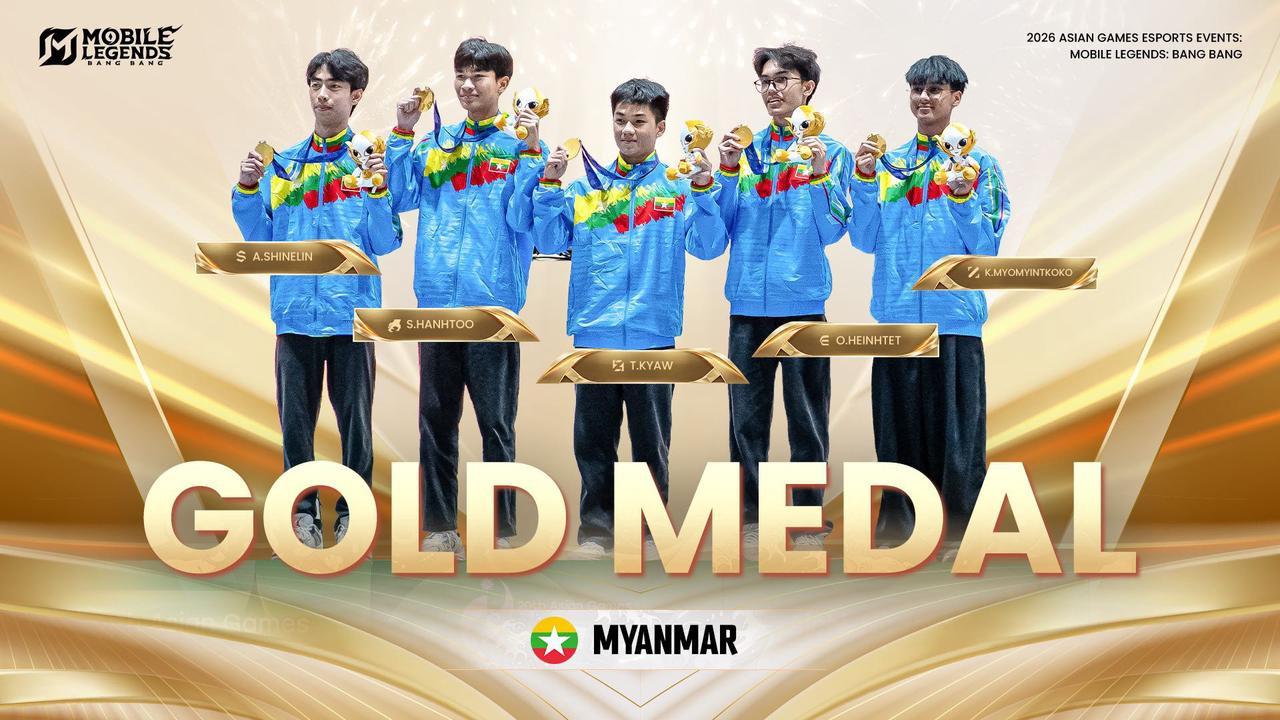 Myanmar sweep Indonesia to win Asian Games 2026 MLBB gold