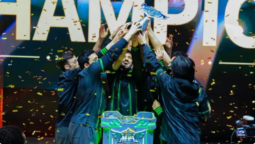 Matagumpay na nag-uwi ng tropyo ng MPL MENA Season 5 ang  Team Falcons 
