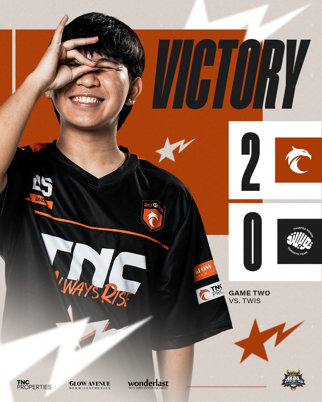 TNC, Aurora 和 Falcons 在 MPL 菲律宾第六周取得胜利