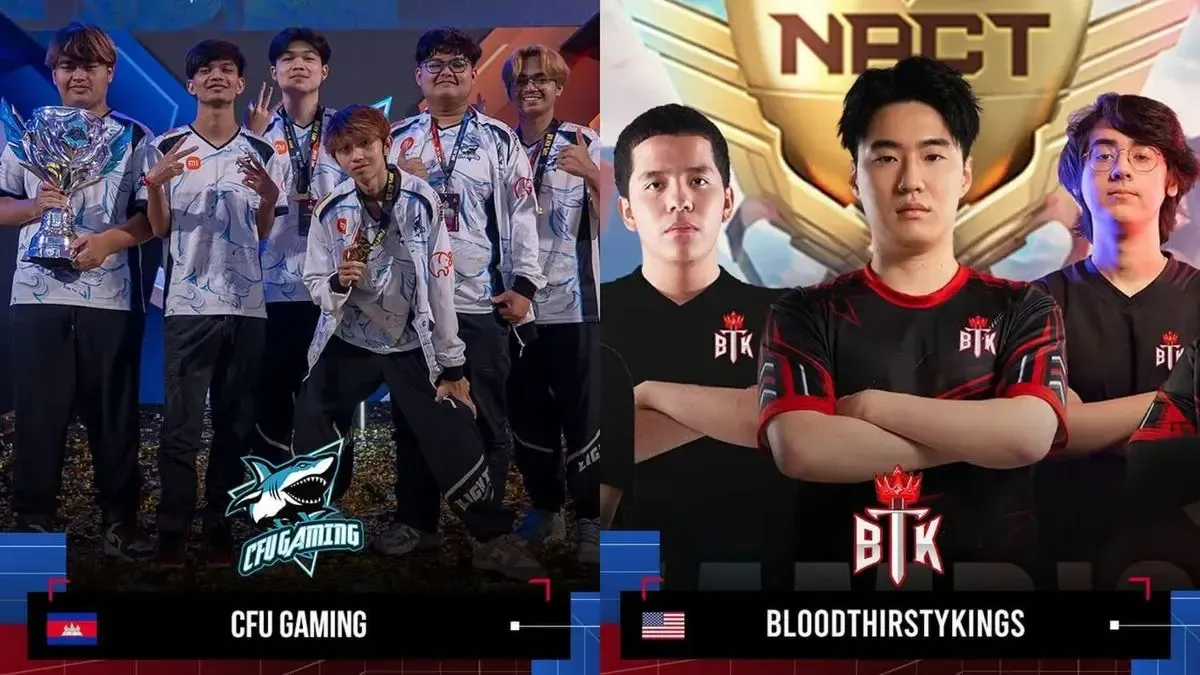 피의 왕국(Bloodthirsty Kings)과  CFU Gaming 가 MLBB 미드 시즌 컵 2025에 진출했습니다.