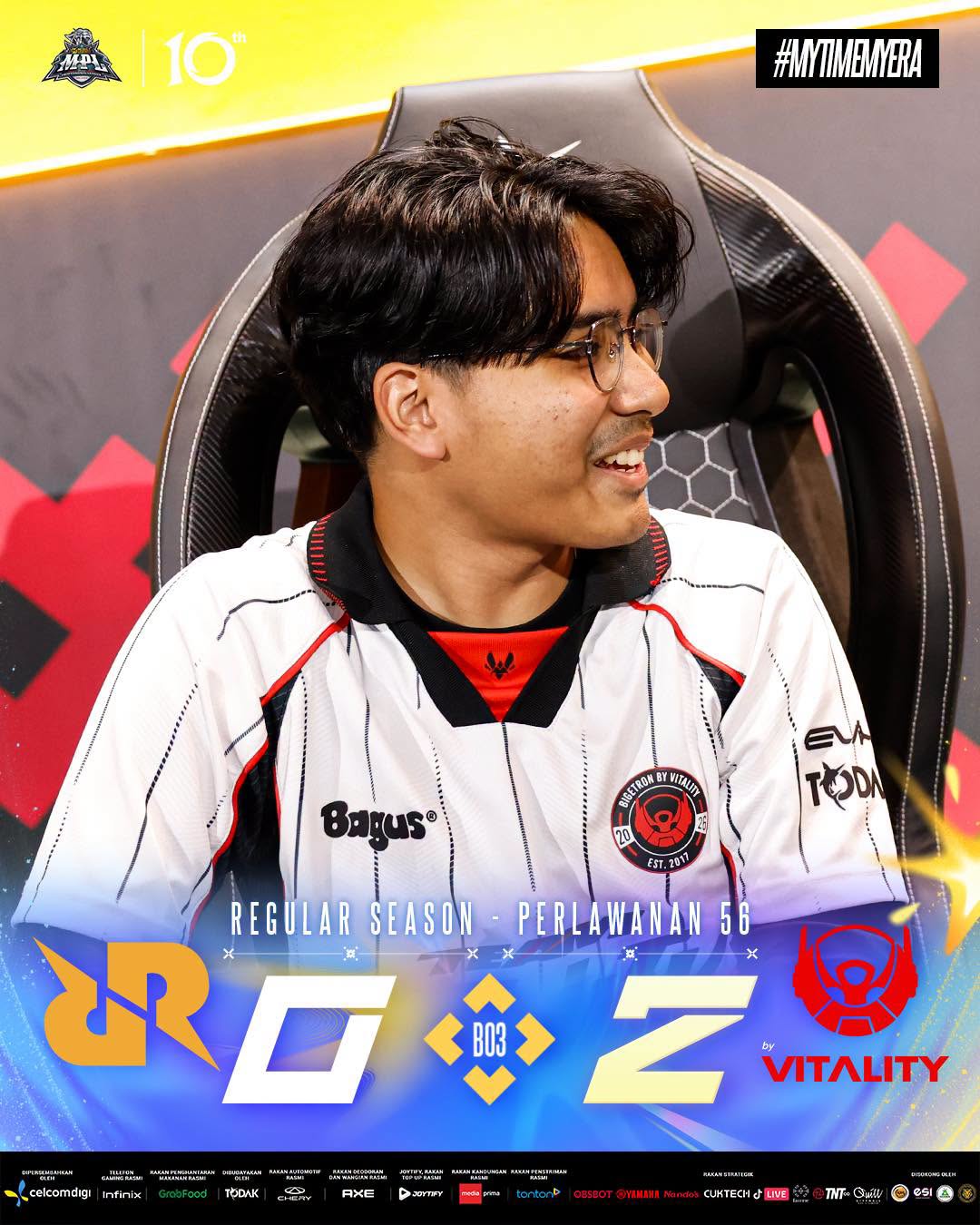  AC Esports  upset  Team Vamos  as Bigetron MY finish with a sweep