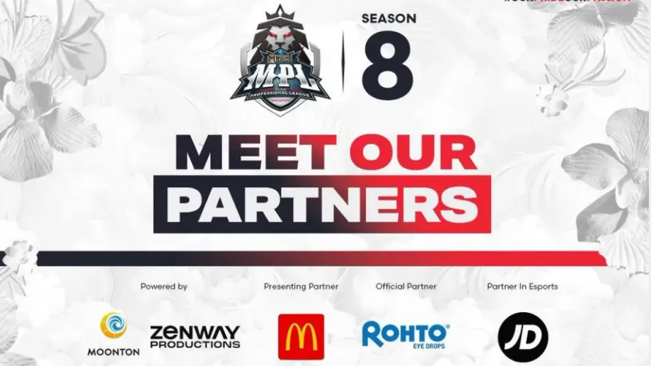 MPL Singapur da la bienvenida a McDonald's, JD Sports y Rohto como socios para la Temporada 8