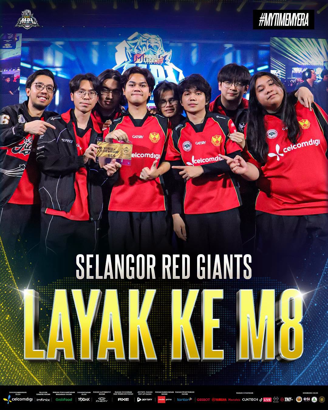  Selangor Red Giants  sweep  Team Rey  to secure MPL Malaysia final and M8 qualification