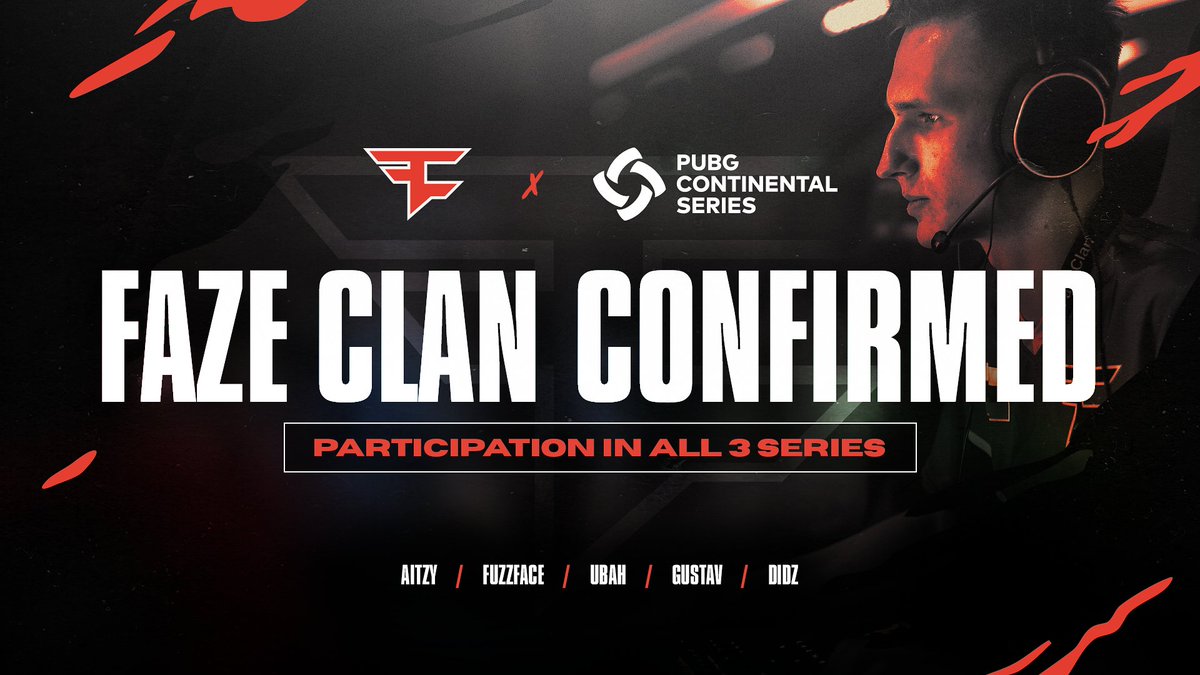 faze官宣获得pcs洲际赛直邀资格