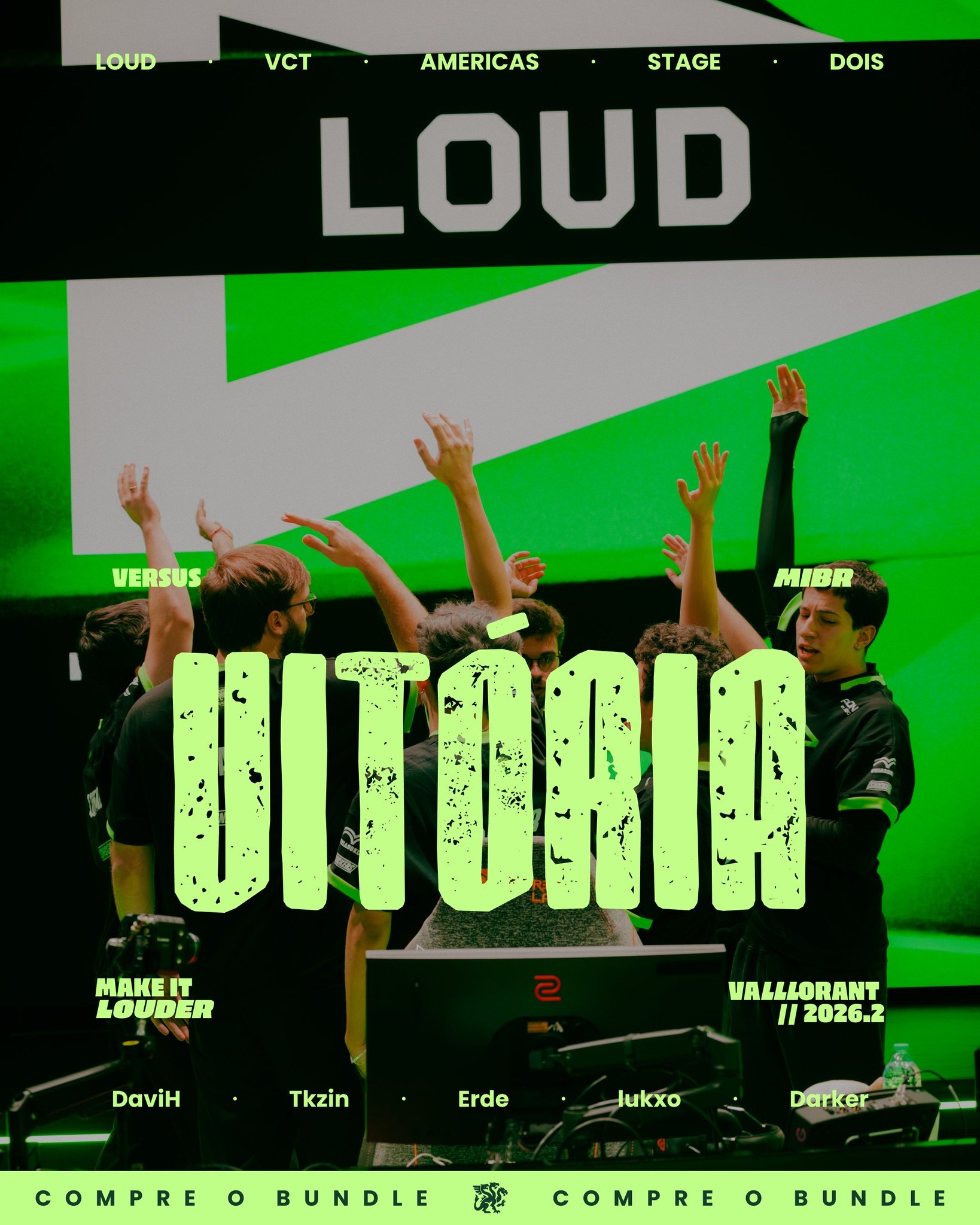  LOUD  sweep  MIBR  2-0 to stay alive in VCT Americas Stage 2 playoffs