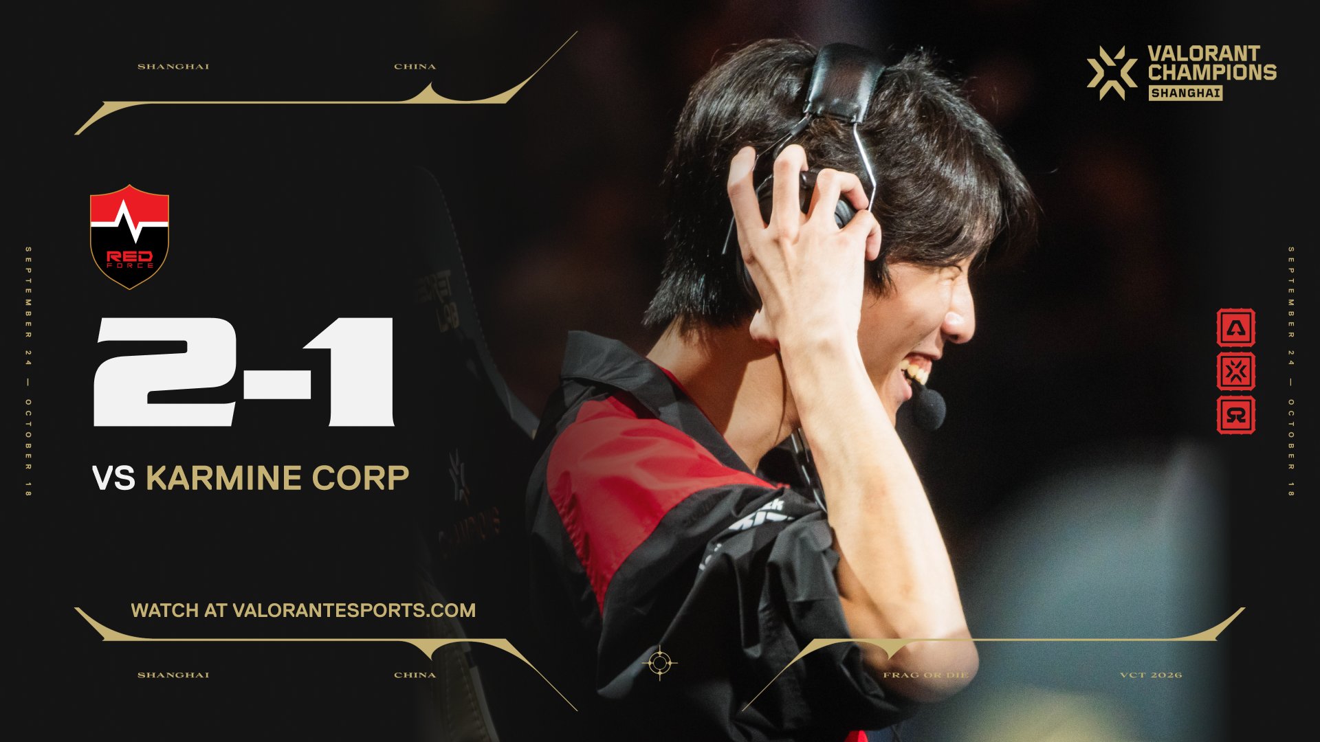 Nongshim 逆转  Karmine Corp  晋级 VALORANT Champions 季后赛