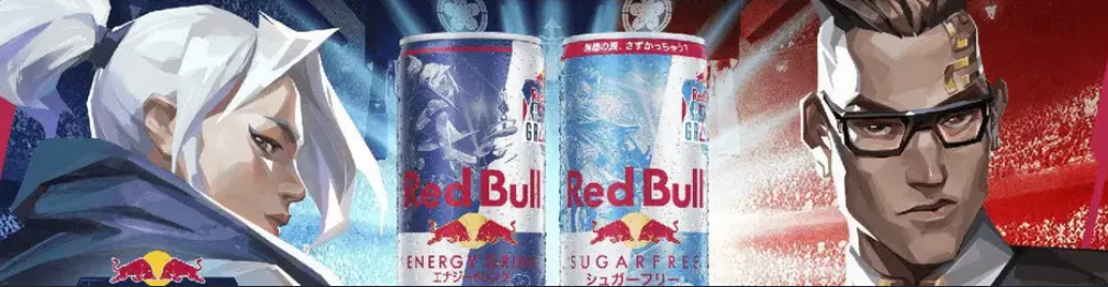 Red Bull lanza bebidas energéticas de edición limitada con personajes de Valorant