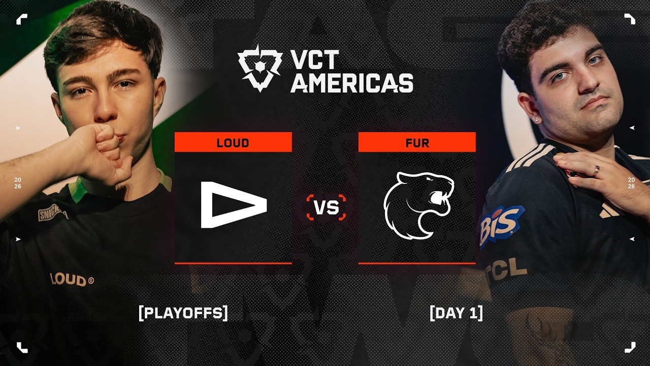  LOUD  sweep FURIA 2-0 in VCT Americas Stage 2 playoffs