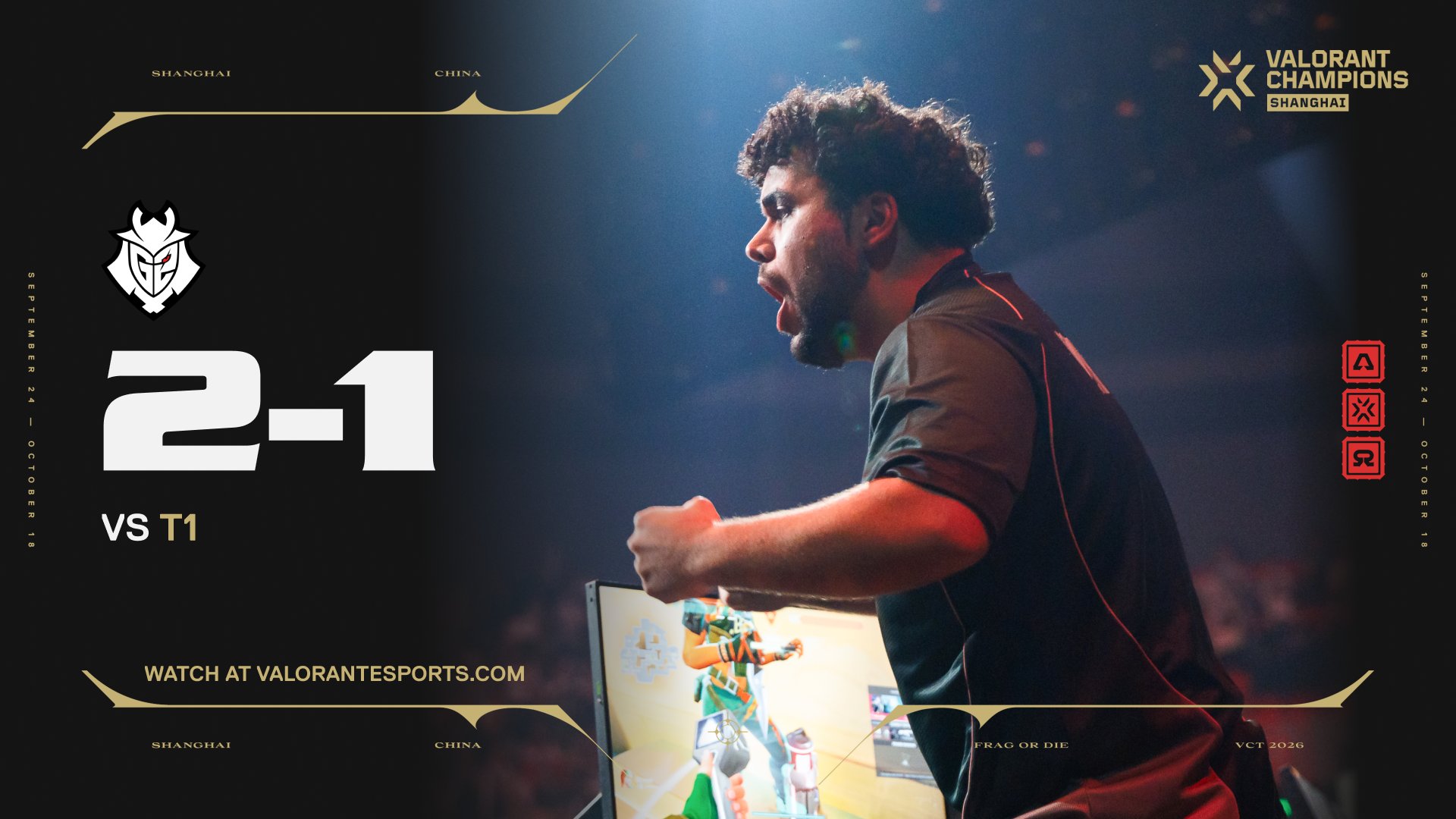 G2 defeat T1 to set up lower-bracket rematch against 100 Thieves