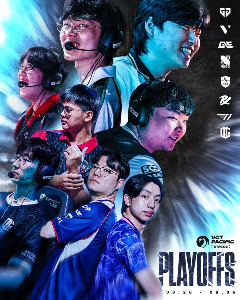 VCT Pacific Stage 2 playoffs begin with eight teams fighting for Busan spots