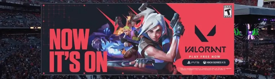 Valorant主机版本的大型公关活动:该游戏已成为WWE Summerslam的赞助商