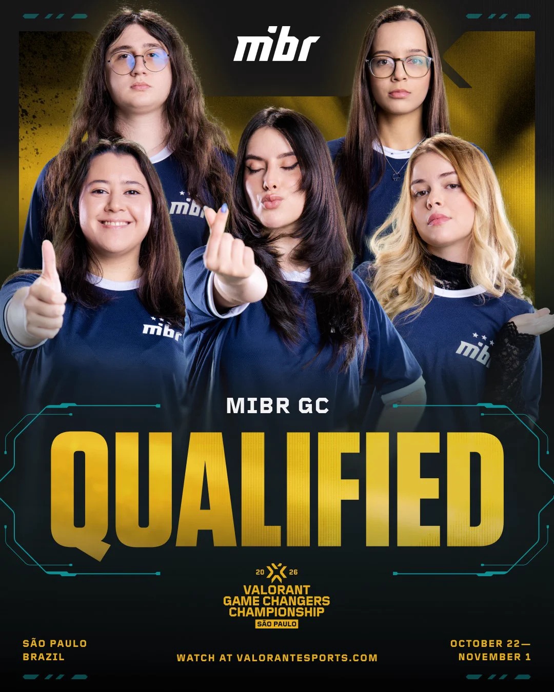  MIBR  beat  FlyQuest RED  in five maps to qualify for Game Changers Championship