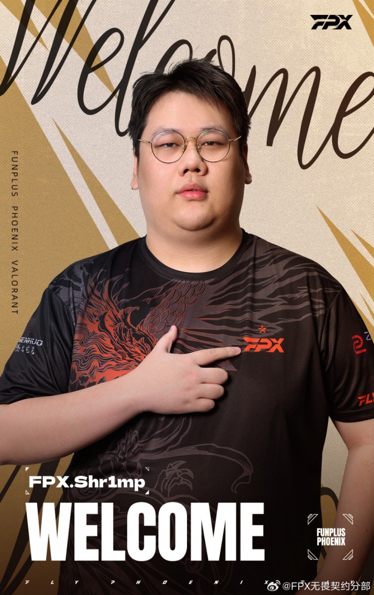 FPX Valorant Oficial: Shr1mp ¡se une oficialmente al equipo!