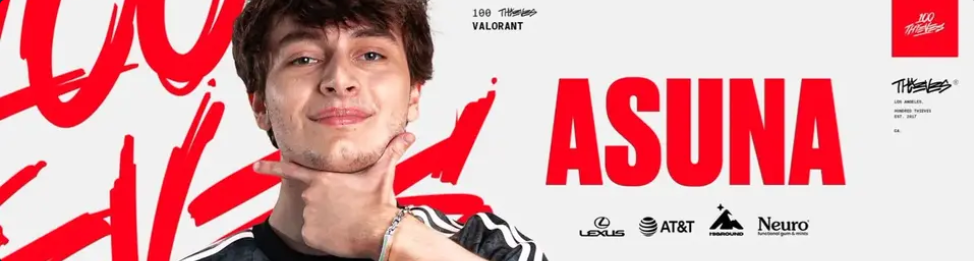 Asuna accenna a possibili cambiamenti nel roster di  100 Thieves 